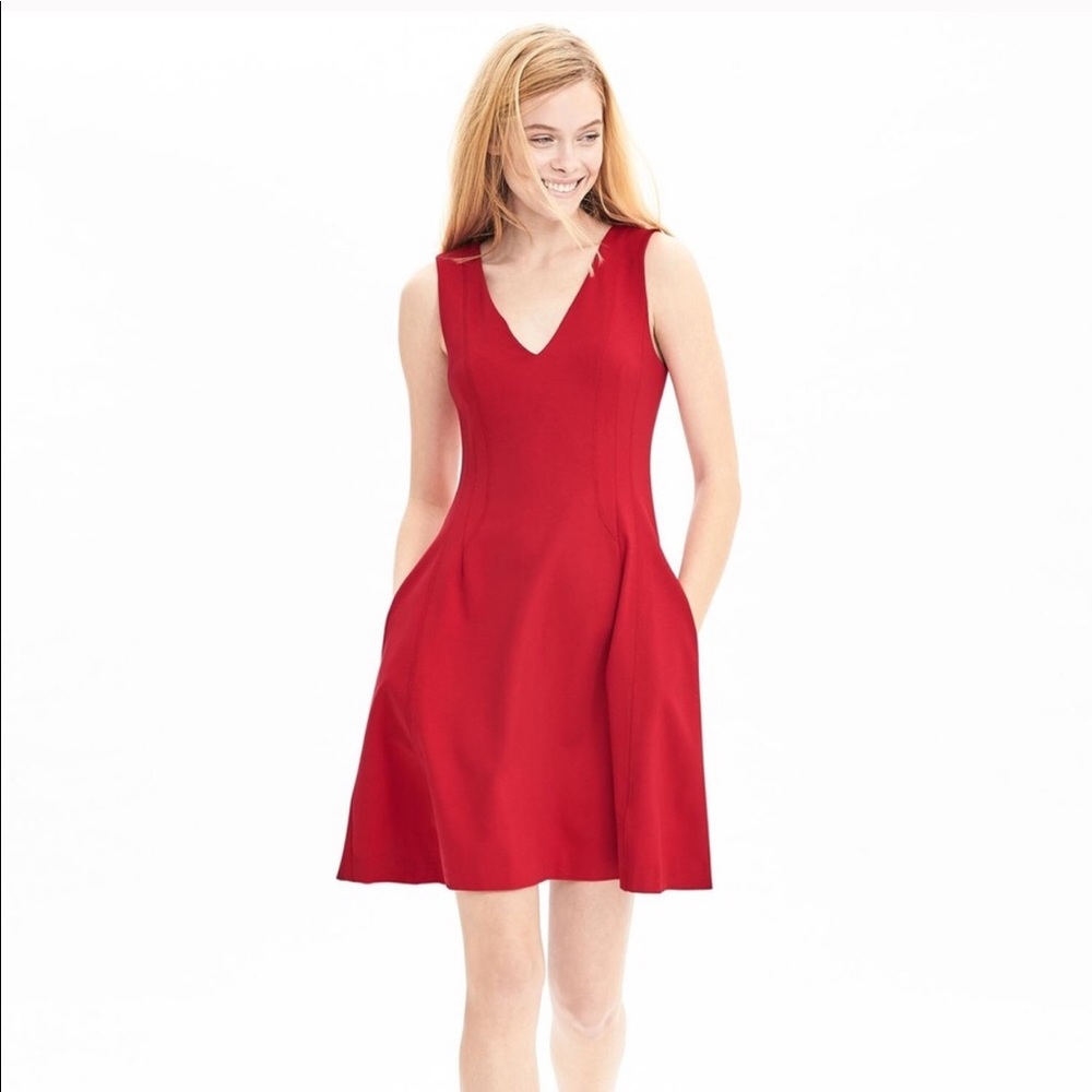 Banana Republic Fit n Flare Dress